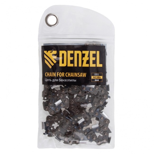 Цепь для бензопилы DGS-5218, шина 45 см (18"), шаг 0.325", паз 1.5 мм, 72 звена Denzel Цепь для бензопилы DGS-5218, шина 45 см (18"), шаг 0.325", паз 1.5 мм, 72 звена Denzel