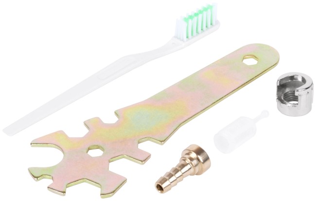 Краскопульт пневматический, LVLP Профи, пластиковый верхний бачок 600 мл, 1.4 мм