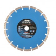 Диск алмазный, сегментный 230 х 22.2 мм, сухая резка Барс Диск алмазный, сегментный 230 х 22.2 мм, сухая резка Барс