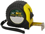 Рулетка прорезиненный корпус "Хард" 5 м x 25 мм Рулетка прорезиненный корпус "Хард" 5 м x 25 мм