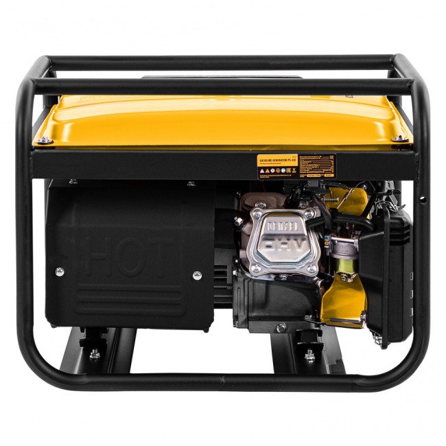 Генератор бензиновый PS-33E, 3.3 кВт, 230В, 15 л, электростартер Denzel