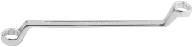 Ключ накидной "Хард", хромированное покрытие 19х22 мм