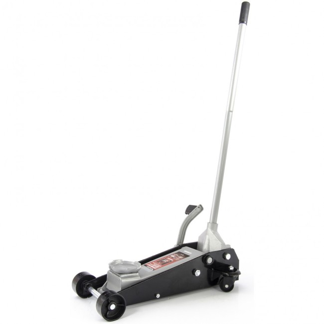 Домкрат гидравлический подкатной, 3.5 т, высота подъема 145-490 мм, с педалью Matrix