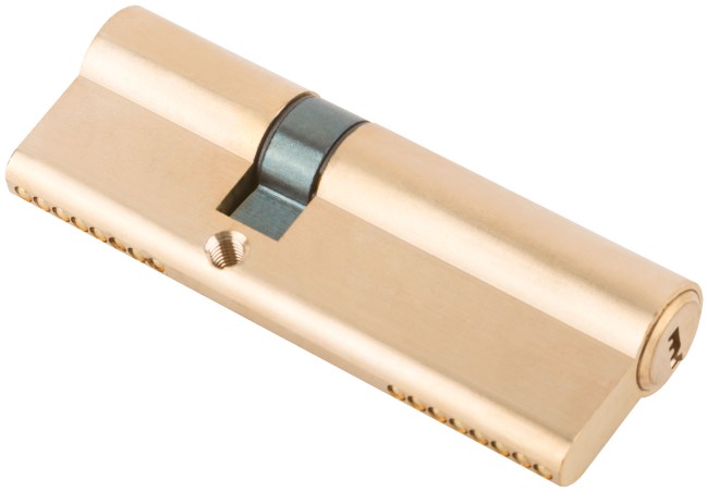 Цилиндровый механизм с перекодировкой ключей ( Аллюр ) 90 мм, ключ-ключ, золото Цилиндровый механизм с перекодировкой ключей ( Аллюр ) 90 мм, ключ-ключ, золото
