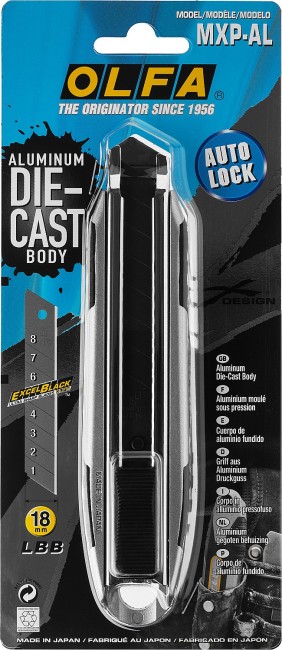 OLFA X-design, 18 мм, нож (OL-MXP-AL) OLFA X-design, 18 мм, нож (OL-MXP-AL)