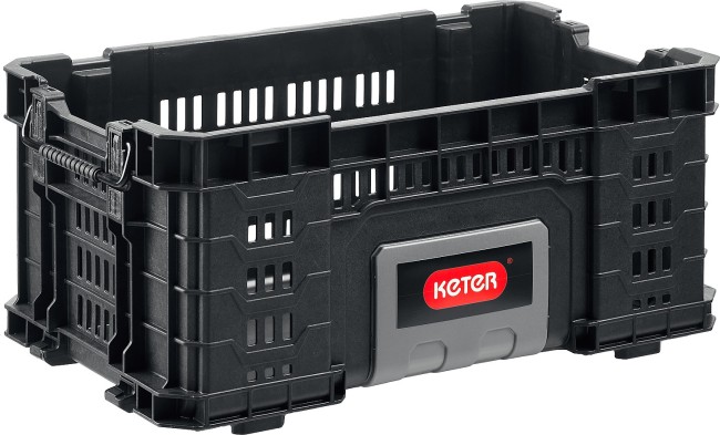 KETER GEAR CRATE, 564 х 320 х 250 мм, (22″), пластиковый ящик-лоток (38373) KETER GEAR CRATE, 564 х 320 х 250 мм, (22″), пластиковый ящик-лоток (38373)