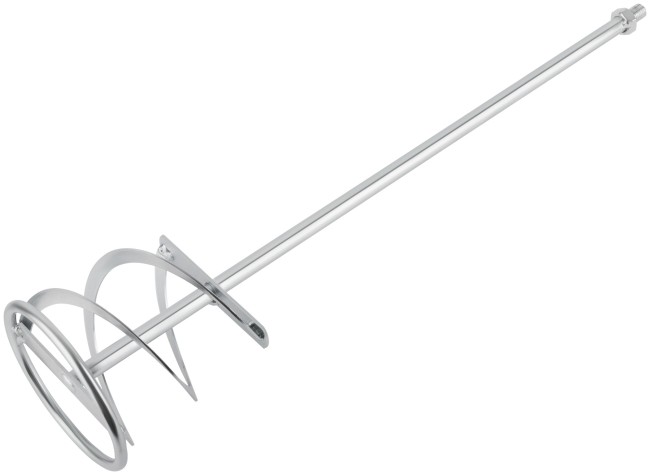 Миксер для тяжелых строительных смесей усиленный Профи, хвостовик М14, 140х590 мм Миксер для тяжелых строительных смесей усиленный Профи, хвостовик М14, 140х590 мм