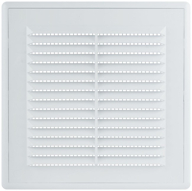 Вентиляционная решетка, пластиковая, 150 х 150 мм, съемная, с сеткой