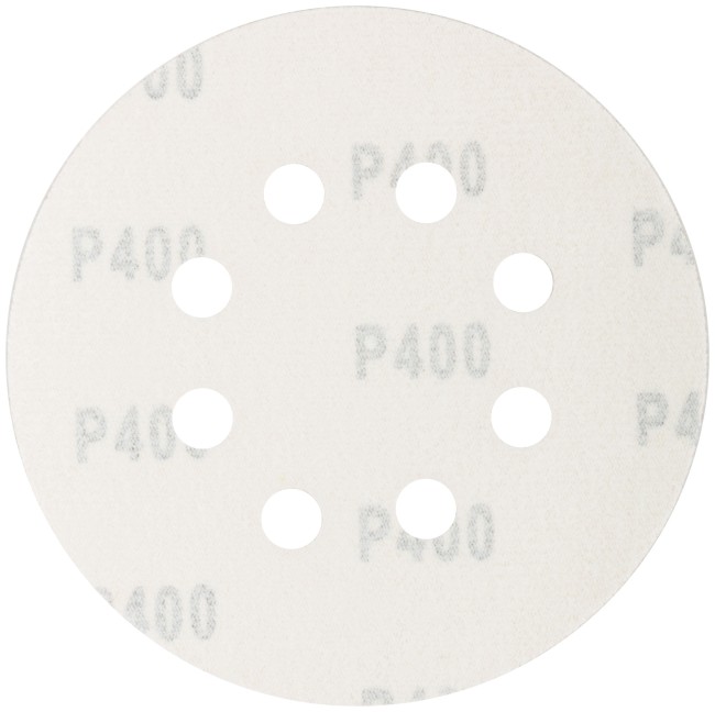 Круги абразивные шлифовальные перфорированные на ворсовой основе под "липучку" (Р400, 125 мм, 5шт.), CUTOP Profi Круги абразивные шлифовальные перфорированные на ворсовой основе под "липучку" (Р400, 125 мм, 5шт.), CUTOP Profi