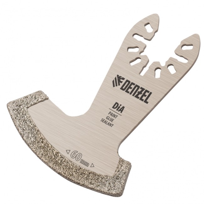 Насадка для МФИ режущая сегментная, DiA, по камню и плитке, 57 мм Denzel Насадка для МФИ режущая сегментная, DiA, по камню и плитке, 57 мм Denzel