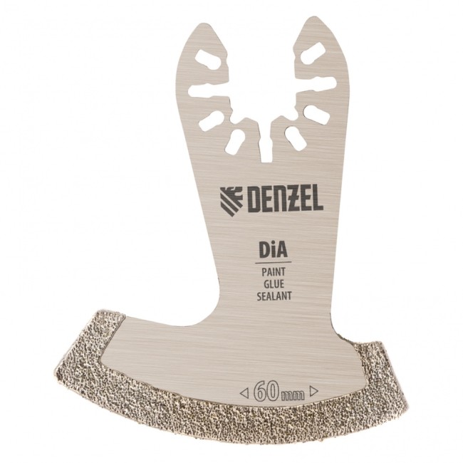 Насадка для МФИ режущая сегментная, DiA, по камню и плитке, 57 мм Denzel Насадка для МФИ режущая сегментная, DiA, по камню и плитке, 57 мм Denzel