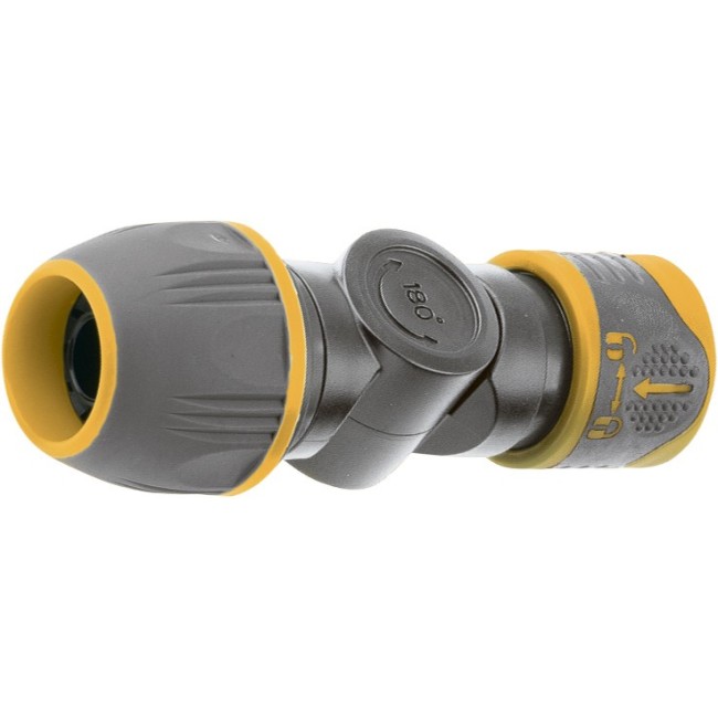 Соединитель быстросъемный, универсальный 1/2-3/4, с шарниром Palisad Luxe Соединитель быстросъемный, универсальный 1/2-3/4, с шарниром Palisad Luxe