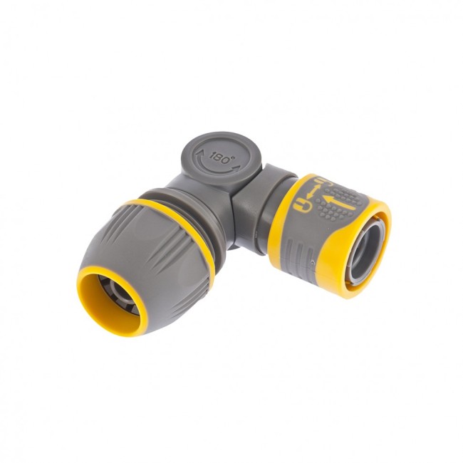 Соединитель быстросъемный, универсальный 1/2-3/4, с шарниром Palisad Luxe Соединитель быстросъемный, универсальный 1/2-3/4, с шарниром Palisad Luxe