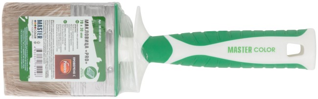 Макловица, 70% ПЭT/30% натуральная щетина, нерж. обжим, 2-К ручка, 70 х 30 мм Макловица, 70% ПЭT/30% натуральная щетина, нерж. обжим, 2-К ручка, 70 х 30 мм