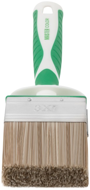 Макловица, 70% ПЭT/30% натуральная щетина, нерж. обжим, 2-К ручка, 70 х 30 мм Макловица, 70% ПЭT/30% натуральная щетина, нерж. обжим, 2-К ручка, 70 х 30 мм