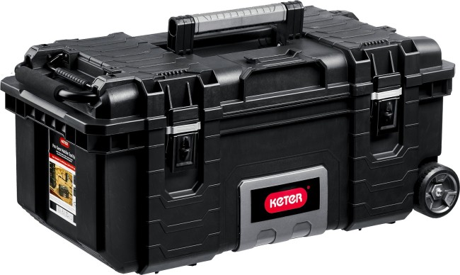 KETER GEAR MOBILE, (28″), пластиковый ящик-тележка на колесах (38375)