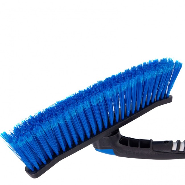 Щетка-сметка для снега со скребком телескопическая Барс Щетка-сметка для снега со скребком телескопическая Барс