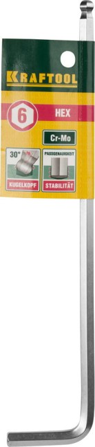 KRAFTOOL Hex 6, длинный имбусовый ключ (27437-6) KRAFTOOL Hex 6, длинный имбусовый ключ (27437-6)