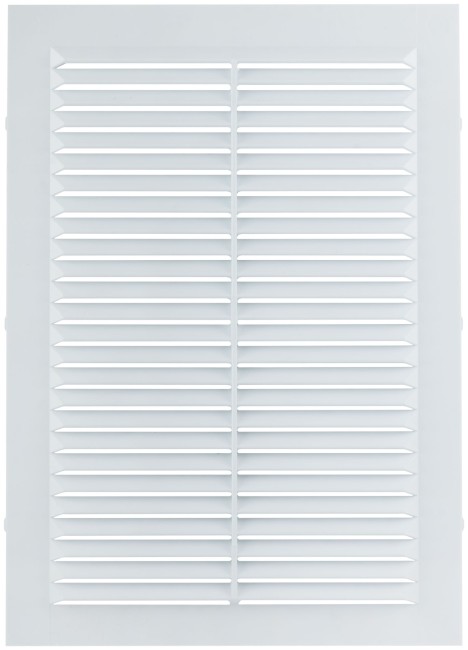 Вентиляционная решетка, пластиковая, 170 х 240 мм, без сетки
