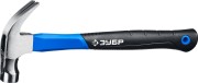 ЗУБР 450 г, столярный молоток-гвоздодёр, Профессионал (20356-450) ЗУБР 450 г, столярный молоток-гвоздодёр, Профессионал (20356-450)