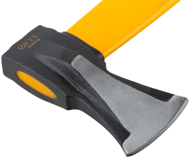 Топор-колун "ушастый" кованый, фиберглассовая длинная ручка 2000 гр. Топор-колун "ушастый" кованый, фиберглассовая длинная ручка 2000 гр.