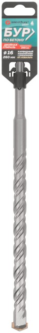 Бур по бетону, SDS-Plus, GreatFlex Light, 16x260 мм Бур по бетону, SDS-Plus, GreatFlex Light, 16x260 мм