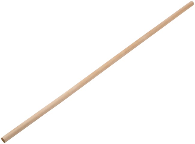 Черенок березовый для щеток, грабель, мётл, диам. 25 мм, L=1200 мм, первый сорт