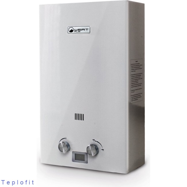 Газовый проточный водонагреватель WERTRUS 12E SILVER W1411