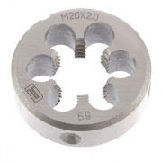 Плашка М20 х 2 мм Сибртех Плашка М20 х 2 мм Сибртех