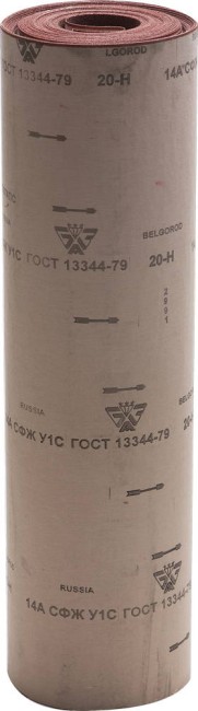 БАЗ 20-H (Р70), 800 мм, 30 м, водостойкий, шлифовальный рулон на тканевой основе (3550-020) БАЗ 20-H (Р70), 800 мм, 30 м, водостойкий, шлифовальный рулон на тканевой основе (3550-020)