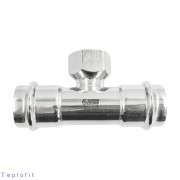 "Тройник нерж AISI304 Дн18х3/4""х18 пресс/ВР FS132 SantechSystems"