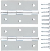 Петли универсальные, набор 2 шт., цинк 75 х 50 мм