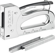 ЗУБР Универсал-10, 4-в-1: 53 (A/10/JT21) 23GA (6-10 мм)/140 (G/11/57) 20GA (6-10 мм)/53F/13, универсальный компактный степлер, Профессионал (31525) ЗУБР Универсал-10, 4-в-1: 53 (A/10/JT21) 23GA (6-10 мм)/140 (G/11/57) 20GA (6-10 мм)/53F/13, универсальный компактный степлер, Профессионал (31525)