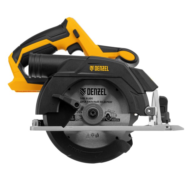 Пила циркулярная аккумуляторная бесщет. CCS-165-0, 18В Li-Ion Denzel Пила циркулярная аккумуляторная бесщет. CCS-165-0, 18В Li-Ion Denzel