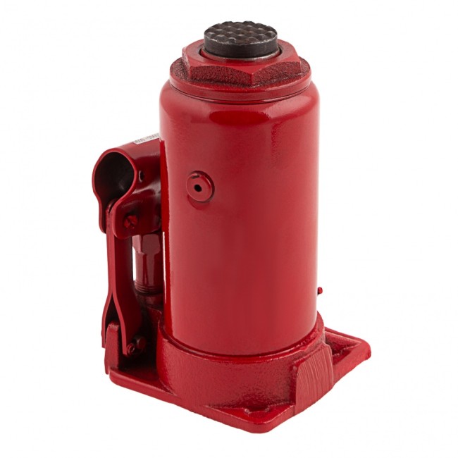 Домкрат гидравлический бутылочный 10 т, h подъема 190-370 мм Sparta Compact Домкрат гидравлический бутылочный 10 т, h подъема 190-370 мм Sparta Compact