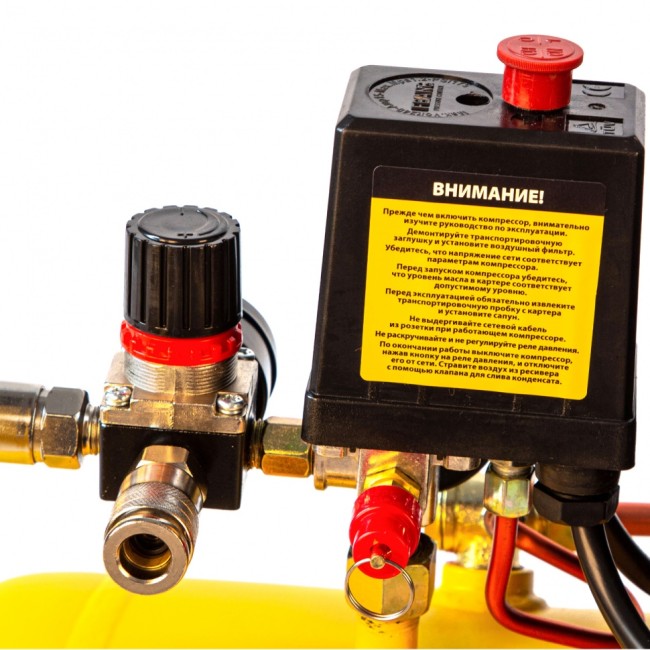 Компрессор воздушный DK1500/50, Х-PRO 1.5 кВт, 230 л/мин, 50 л Denzel