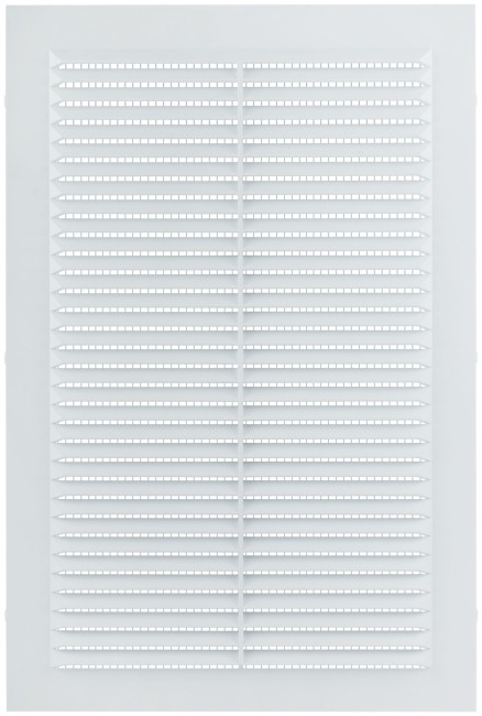 Вентиляционная решетка, пластиковая, 200 х 300 мм, с сеткой