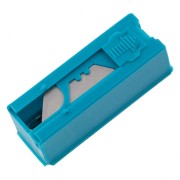 Лезвия, 19 мм, трапециевидные, пластиковый пенал, 12 шт Gross Лезвия, 19 мм, трапециевидные, пластиковый пенал, 12 шт Gross