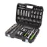 Набор инструмента, 1/2", 1/4", пластиковый кейс, 108 предметов Сибртех Набор инструмента, 1/2", 1/4", пластиковый кейс, 108 предметов Сибртех