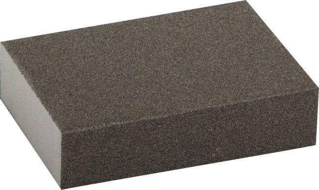 ЗУБР Р120, 100 х 68 х 26 мм, водостойкая, четырехсторонняя шлифовальная губка (35611-120) ЗУБР Р120, 100 х 68 х 26 мм, водостойкая, четырехсторонняя шлифовальная губка (35611-120)