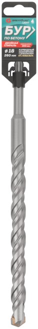 Бур по бетону, SDS-Plus, GreatFlex Light, 18x260 мм