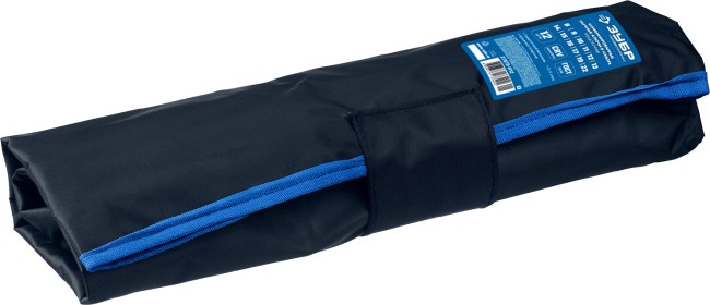 ЗУБР 12 шт, 8 - 22 мм, набор комбинированных трещоточных гаечных ключей, Профессионал (27075-H12)