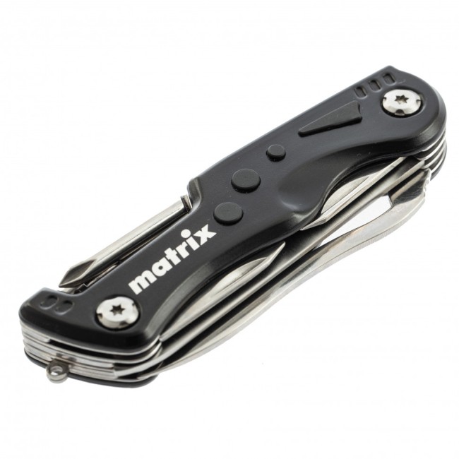 Нож многофункциональный, 7 функций, в чехле, 107 мм Matrix
