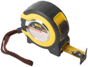 Рулетка прорезиненный корпус, двойной стопор "Техно" 5 м x 19 мм Рулетка прорезиненный корпус, двойной стопор "Техно" 5 м x 19 мм