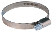 Хомут обжимной накатной, ширина 9 мм, нерж.сталь 80-100 мм Хомут обжимной накатной, ширина 9 мм, нерж.сталь 80-100 мм