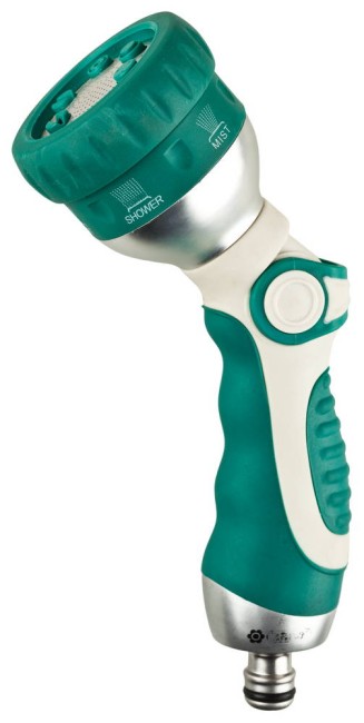 RACO 343C, 6 режимов, металлический с TPR, поливочный пистолет (4256-55/343C) RACO 343C, 6 режимов, металлический с TPR, поливочный пистолет (4256-55/343C)