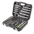 Набор инструмента, 1/2", 1/4", пластиковый кейс, 83 предмета Сибртех
