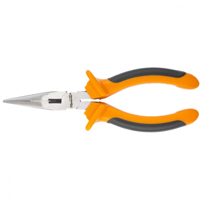 Длинногубцы прямые, Comfort, 200 мм, шлифованные, двухкомпонентные рукоятки Sparta Длинногубцы прямые, Comfort, 200 мм, шлифованные, двухкомпонентные рукоятки Sparta