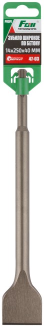 Зубило широкое по бетону FDW, SDS Plus, 14 х 250 х 40 мм Зубило широкое по бетону FDW, SDS Plus, 14 х 250 х 40 мм