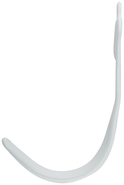 Крючок-вешалка малый, белый
